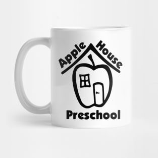 Apple House Logo 1 (Black and White) Mug